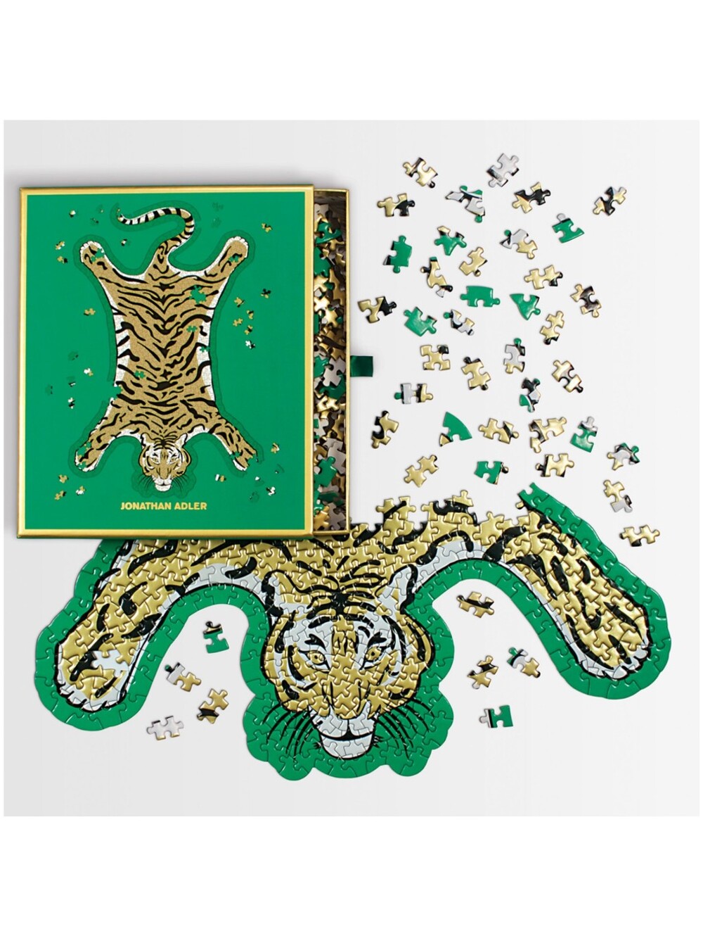 JONATHAN ADLER Safari 750-Piece Shaped Foil Puzzle - Picture 5 of 10